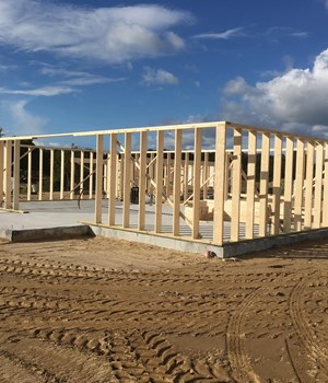 Nyt hus i Bred - bygget i 2018