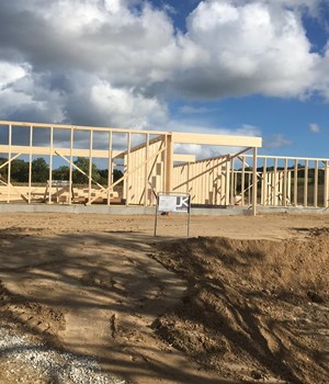 Nyt hus i Bred - bygget i 2018
