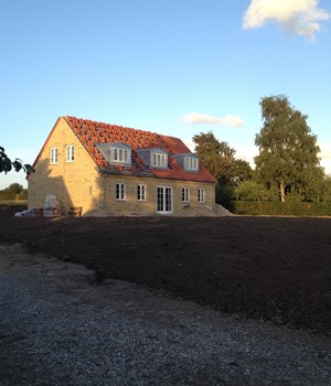 Nyt hus i Barløse - bygget i 2015